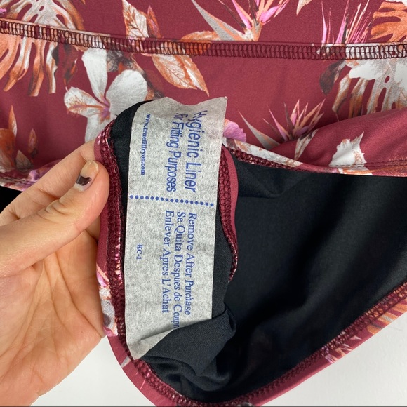 NWOT Athena Kailua High Waist Floral Bikini Bottom 6 - Picture 6 of 8